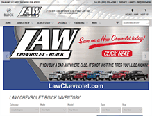 Tablet Screenshot of lawautomotivegroup.net